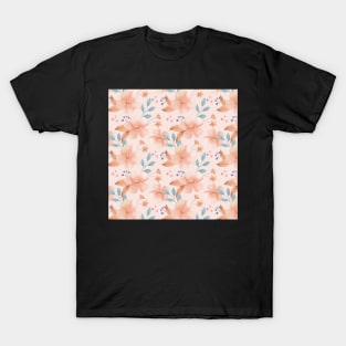 Pastel blossom pattern | Relax T-Shirt